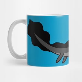 Cute Melanoid Axolotl Mug